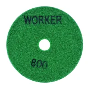 Disco Lixa Diamantado 100Mm Grão 800 Worker Disco Lixa Diamantado 100Mm Grão 800 Worker