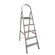 Escada Aluminio 06 Degraus Suprema 1,12M Worker Escada Aluminio 06 Degraus Suprema 1,12M Worker