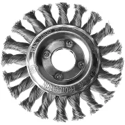 Escova Circular Trançada Disflex 4X1/2" 100X13X22Mm Escova Circular Trançada Disflex 4X1/2" 100X13X22Mm