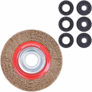 Escova Circular Aço Ondulado 6X1/2 Worker Escova Circular Aço Ondulado 6X1/2 Worker