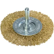 Escova Circular com Haste 3" Latonado Worker Escova Circular com Haste 3" Latonado Worker