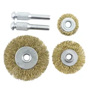 Escova Circular Disflex Kit 3 Peças Haste 6Mm Escova Circular Disflex Kit 3 Peças Haste 6Mm