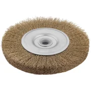 Escova Circular Ondulada Latonado 3"x1/2" Worker Escova Circular Ondulada Latonado 3"x1/2" Worker