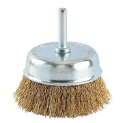 Escova Taça C/haste Disflex 2 X 1/4" 50X6Mm Escova Taça C/haste Disflex 2 X 1/4" 50X6Mm