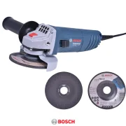 Esmerilhadeira Angular 4 1/2" 850W Gws 850 + Discos Bosch Esmerilhadeira Angular 4 1/2" 850W Gws 850 + Discos Bosch