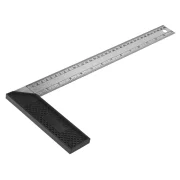Esquadro Aço Inox 12" 300 MM Cabo Worker Esquadro Aço Inox 12" 300 MM Cabo Worker
