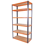 Estante Monta Carga com 6 Prateleiras 1000X1950X450Mm Presto Estante Monta Carga com 6 Prateleiras 1000X1950X450Mm Presto
