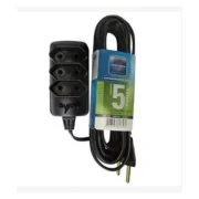 Extensão Elétrica Pl Daneva 2X0,75Mm 5M Preta Extensão Elétrica Pl Daneva 2X0,75Mm 5M Preta