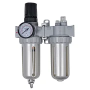 Filtro Regulador Lubrificador Ar Comprimido 1/4" Worker Filtro Regulador Lubrificador Ar Comprimido 1/4" Worker