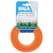Fio de Nylon Aparador Redondo 2,4Mm 20M 100G Kala Fio de Nylon Aparador Redondo 2,4Mm 20M 100G Kala