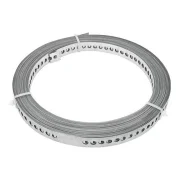 Fita Aço Perfurada Perfilaço 17X0,65X10M Fita Aço Perfurada Perfilaço 17X0,65X10M