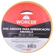 Fita Demarcação Am Adesiva 48Mmx30M 342688 Worker Fita Demarcação Am Adesiva 48Mmx30M 342688 Worker