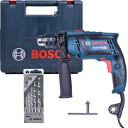 Furadeira de Impacto Reversível 650W Gsb13Re Bosch – 127V Furadeira de Impacto Reversível 650W Gsb13Re Bosch – 127V