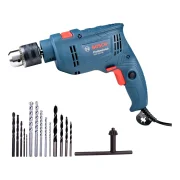 Furadeira Impacto 1/2" 550W 14 Acessórios Gsb550 Bosch 127V Furadeira Impacto 1/2" 550W 14 Acessórios Gsb550 Bosch 127V