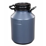 Galão Leite Plástico 20L Cinza Milkan Galão Leite Plástico 20L Cinza Milkan