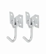 Gancho Rede 2Pcs Sobrepor Zinc 911470 Kala Gancho Rede 2Pcs Sobrepor Zinc 911470 Kala