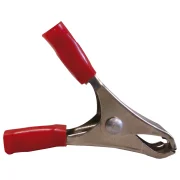 Garra Jacaré Clip 10A Médio Vermelho Interneed Garra Jacaré Clip 10A Médio Vermelho Interneed