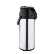 Garrafa Térmica Soprano Inox 1,9L Tampa Pr Garrafa Térmica Soprano Inox 1,9L Tampa Pr