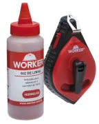 Giz de Linha 30M Vermelho Worker Giz de Linha 30M Vermelho Worker