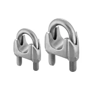 Grampo Cb Aço Inox Worker 1" Grampo Cb Aço Inox Worker 1"