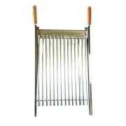 Grelha Argentina 40X50 Inox Kala Grelha Argentina 40X50 Inox Kala