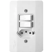 Interruptor 2Ts+Tom Mectronic 10A Br Milleniun Interruptor 2Ts+Tom Mectronic 10A Br Milleniun