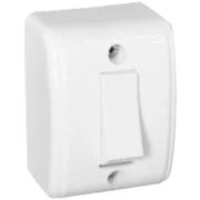 Interruptor Sobrepor 1 Tecla Branco Mectronic Interruptor Sobrepor 1 Tecla Branco Mectronic