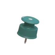 Isolador Roldana 30X30 Prego 500 Pçs Verde Ri Sampiet Isolador Roldana 30X30 Prego 500 Pçs Verde Ri Sampiet