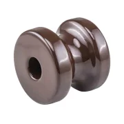 Isolador Roldana Liege Porcelana 67X72Mm Isolador Roldana Liege Porcelana 67X72Mm