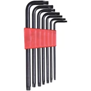 Jogo de Chaves Torx Curta 7 Peças T10 a T40 140880 Worker Jogo de Chaves Torx Curta 7 Peças T10 a T40 140880 Worker