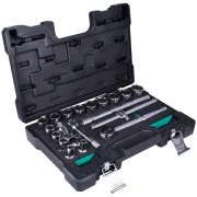 Jogo de Soquete 3/8” a 1.1/4” Encaixe 1/2” Belzer - 20 Peças Jogo de Soquete 3/8” a 1.1/4” Encaixe 1/2” Belzer - 20 Peças
