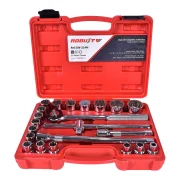 Jogo Soquete Estriado 1/2" 8-32Mm D26-22 Am Robust 22 Peças Jogo Soquete Estriado 1/2" 8-32Mm D26-22 Am Robust 22 Peças