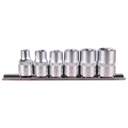 Jogo Soquetes Hexalobular Fêmea 3/8" Tx Gedore Red – 6 Pçs Jogo Soquetes Hexalobular Fêmea 3/8" Tx Gedore Red – 6 Pçs