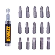 Kit para Parafusar com Guia Magnética Dw2053 Dewalt - 16 Pçs Kit para Parafusar com Guia Magnética Dw2053 Dewalt - 16 Pçs