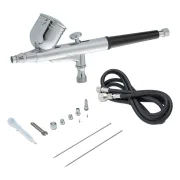 Kit Pistola Aerógrafo com 13 Peças Worker Kit Pistola Aerógrafo com 13 Peças Worker