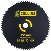 Lamina Roçadeira Collins 255Mmx20Mm 80 Dentes Lamina Roçadeira Collins 255Mmx20Mm 80 Dentes