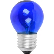 Lâmpada Bolinha 15W E27 Azul Incandescente Liege 127V Lâmpada Bolinha 15W E27 Azul Incandescente Liege 127V