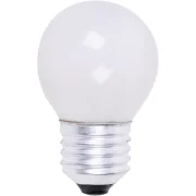 Lâmpada Bolinha 15W E27 Leitosa Incandescente Liege 127V Lâmpada Bolinha 15W E27 Leitosa Incandescente Liege 127V