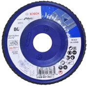 Lixa Disco Flap 115Mm G80 Professional For Metal Bosch Lixa Disco Flap 115Mm G80 Professional For Metal Bosch