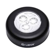 Luminária de Toque Liege 3Leds Pr 3Pilhas Aaa Luminária de Toque Liege 3Leds Pr 3Pilhas Aaa