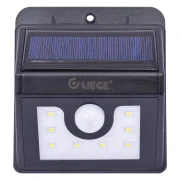Luminária Solar de Parede com 8 Leds Liege Luminária Solar de Parede com 8 Leds Liege