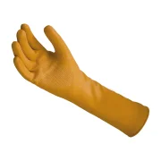 Luva Látex Forrada Mucambo Amarelo Médio Luva Látex Forrada Mucambo Amarelo Médio