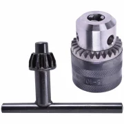 Mandril 1,5 a 10 MM 3/8" X 24F Unf com Chave Bosch Mandril 1,5 a 10 MM 3/8" X 24F Unf com Chave Bosch