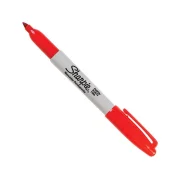 Marcador Permanente Industrial Ponta Fina Vermelho Sharpie Marcador Permanente Industrial Ponta Fina Vermelho Sharpie