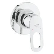 Misturador Monocomando Chuveiro sem Desviador Cromado Bauloop Grohe Misturador Monocomando Chuveiro sem Desviador Cromado Bauloop Grohe
