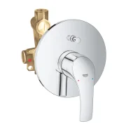 Misturador Monocomando com Desviador Cromado Eurosmart Grohe Misturador Monocomando com Desviador Cromado Eurosmart Grohe