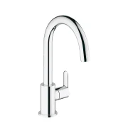 Misturador Monocomando Mesa Cromado Bica Alta Bauedge Grohe Misturador Monocomando Mesa Cromado Bica Alta Bauedge Grohe