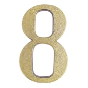 Número para Residência Plástico Bronze Nr8 Kala Número para Residência Plástico Bronze Nr8 Kala