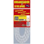 Organizador Fios Overtime Japones Branco 1M Organizador Fios Overtime Japones Branco 1M