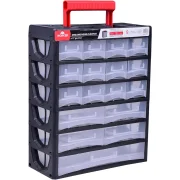 Organizador Plástico 17 Gavetas 31,5X14X38,5Cm Worker Organizador Plástico 17 Gavetas 31,5X14X38,5Cm Worker